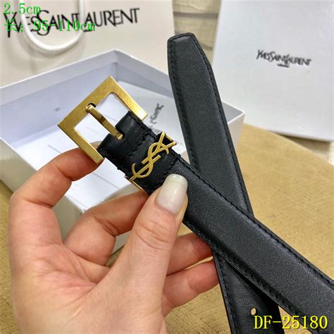 ysl belt replica